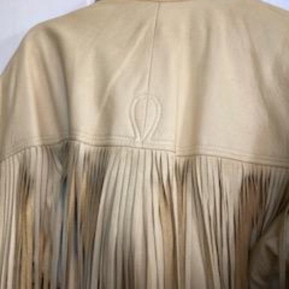 Leather Jacket with Fringe - Picture 8 of 8